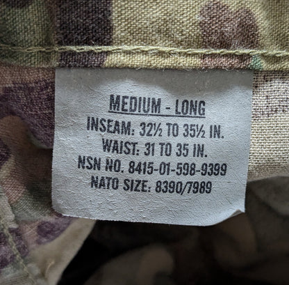 NOS - Set of Medium Long Deployment FRAC Uniform Top Pants OCP Multicam (25MAR33)