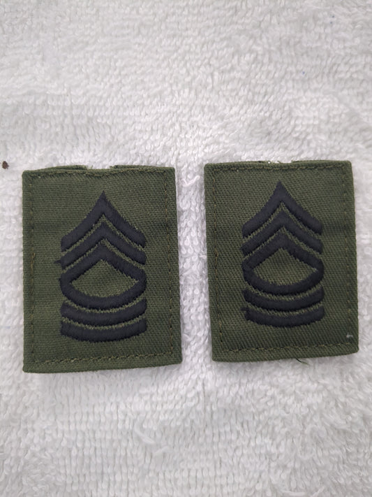 US Army MSG Pair Velcro Rank (WSB12-MSGvelcro)