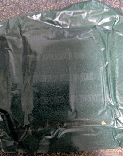 M291 Skin Decontamination Packs Sets of 6 Individual Packets (CB11-25Sep56)