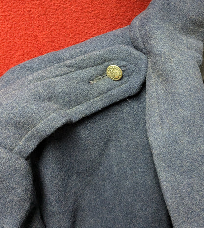 1950s US Air Force Blue 85 Wool All-Weather 41 REGULAR Men's Overcoat (CA12-25APR24)