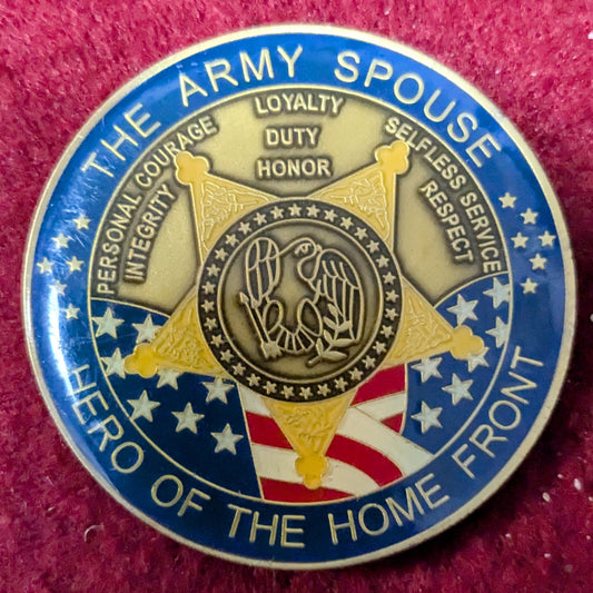 Challenge Coin Sledgehammer 3rd BDE 3rd Inf Div (M) The Army Spouse (chcc-25May62)