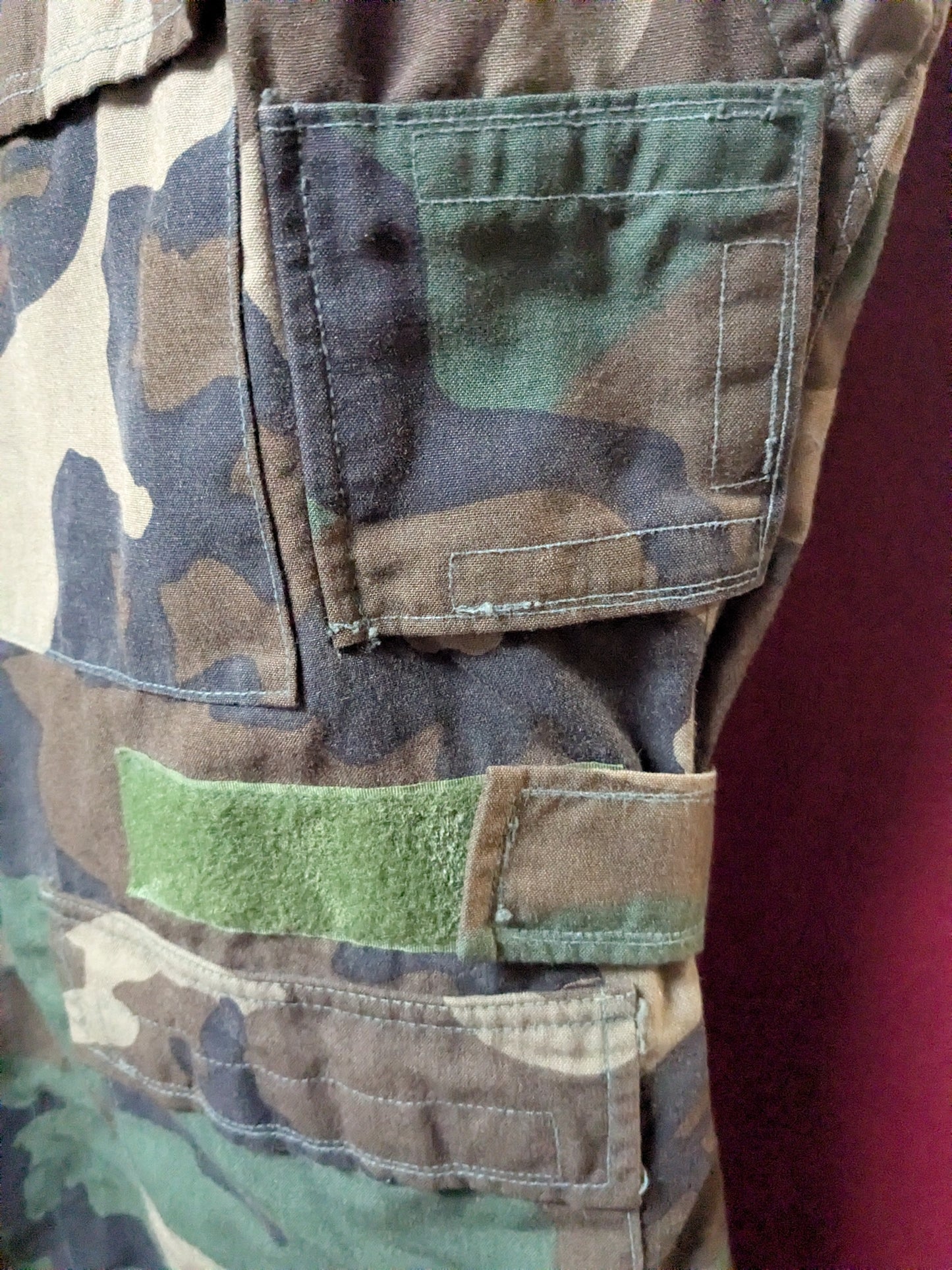 Vintage USGI Woodland Camouflage Pattern Air Crew Jacket Medium Short (DC5-26Mar47)