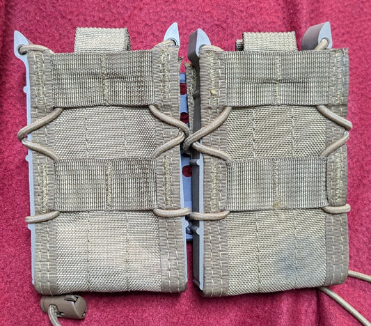 HSG High Speed Gear Rifle TACO® 2 Mag Pouch W/RCSGear Belt Clips (AB01-25APR67)