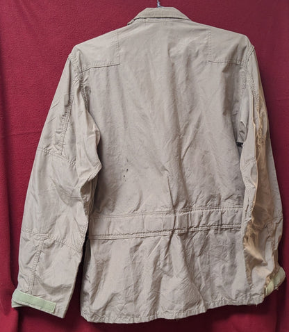 Genuine US Military Combat Aircrew Tan Class 2 Coat Large Long (DB06-25Aug28)