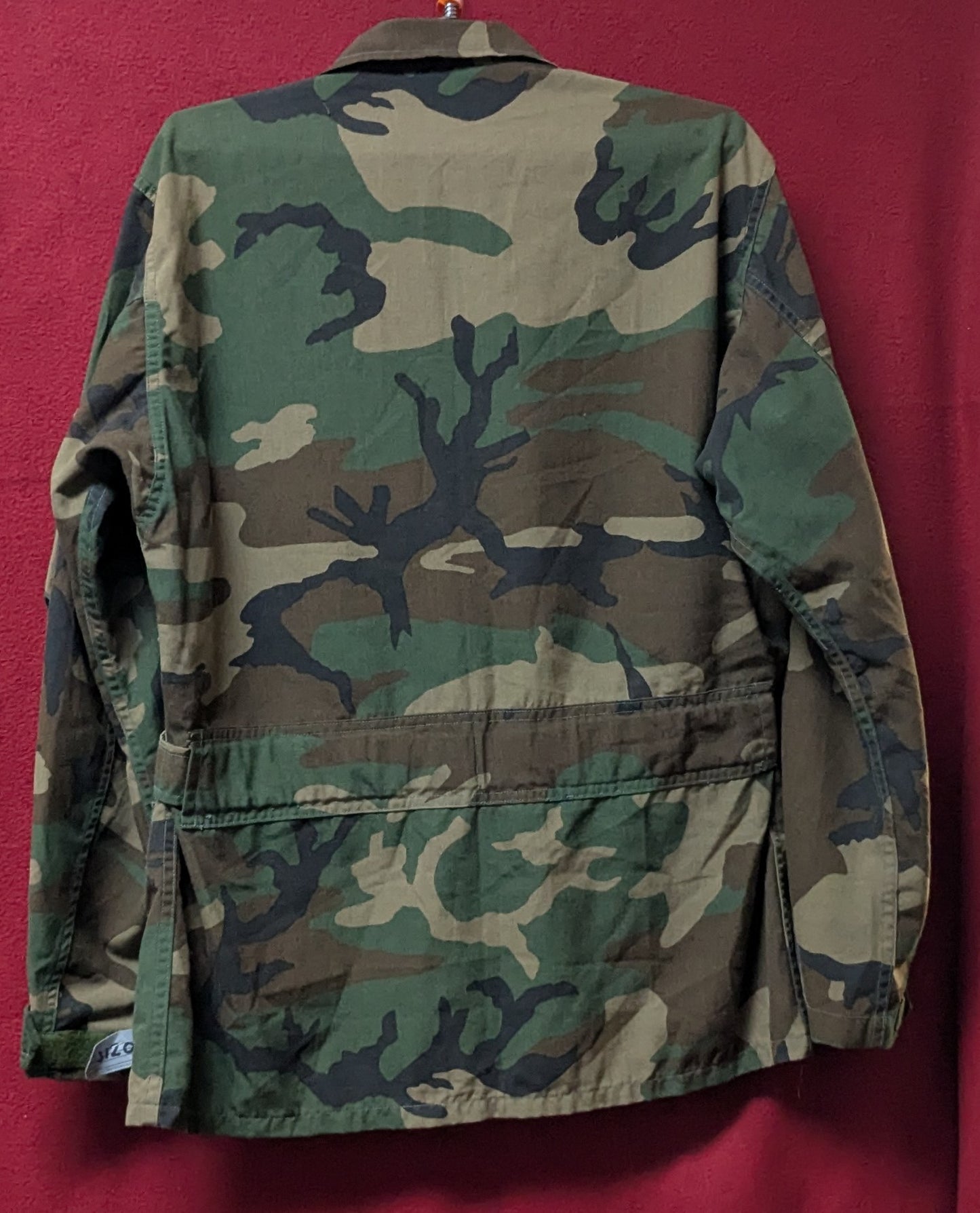 Vintage USGI Woodland Camouflage Pattern Air Crew Jacket Medium Short (DC5-26Mar47)