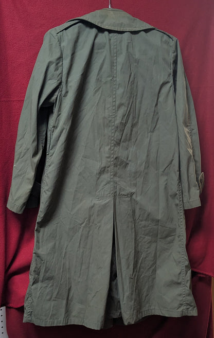 Raincoat Man's Cotton and Polyester Quarpel Army Green 274 (DB05-25Aug32)