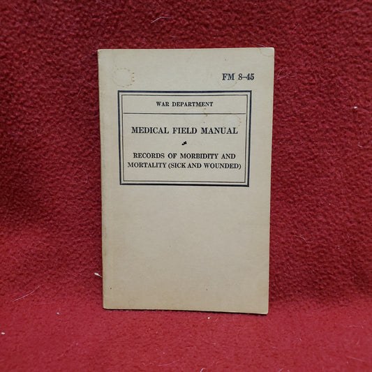 Oct. 1940 FM 8-35 Medical Field Manual (jn06)