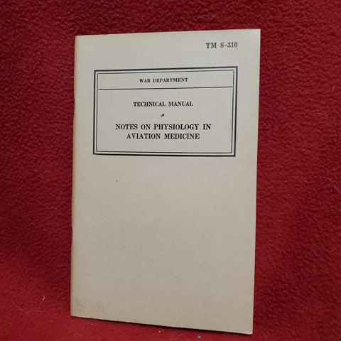 BOOK: 1940 TM 8-310 Technical Manual (jn06)