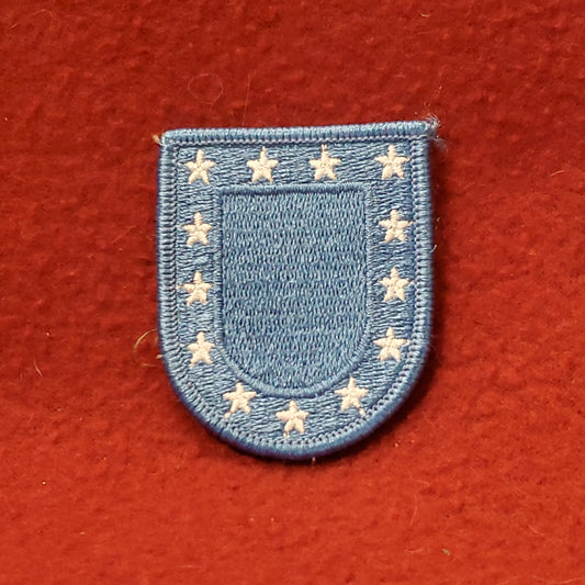2pk U.S. Army Beret Flash 13 White Stars on Blue Background Beret Hat Patch Vintage (WSB05)