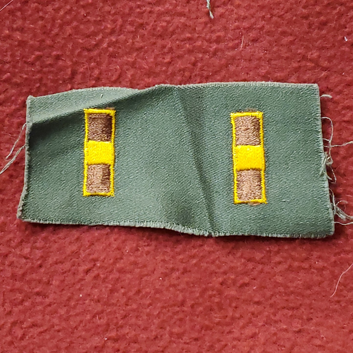 Vietnam Era US Uniform Warrant Rank Male Gold/Green (v3L)