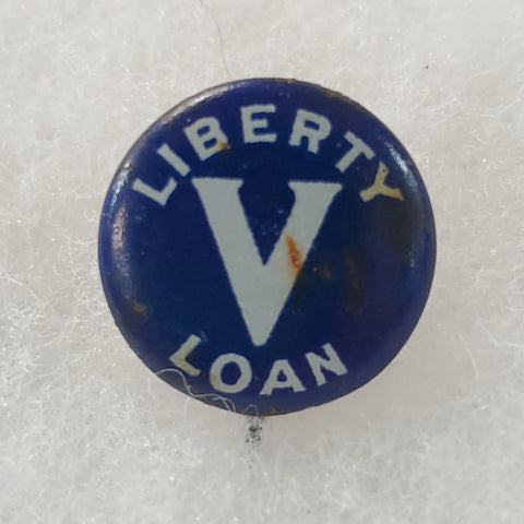 Vintage Liberty Loan V American Artworks Pinback (L2)