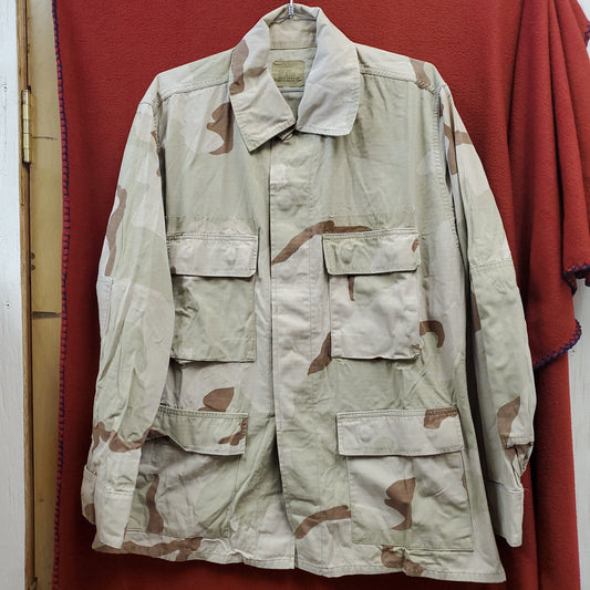 Used Medium Short DCU Desert Camo Top Jacket Uniform (14n DC10-K)