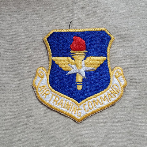 USAF Air Training Command Vintage Unit Crest Badge Sew On (a6a)