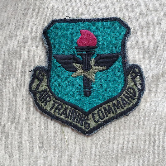 USAF Air Training Command Vintage Unit Crest Badge Sew On (a6i)