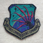 US Air Force Communication Service Vintage Unit Crest Badge Sew On (a6o)