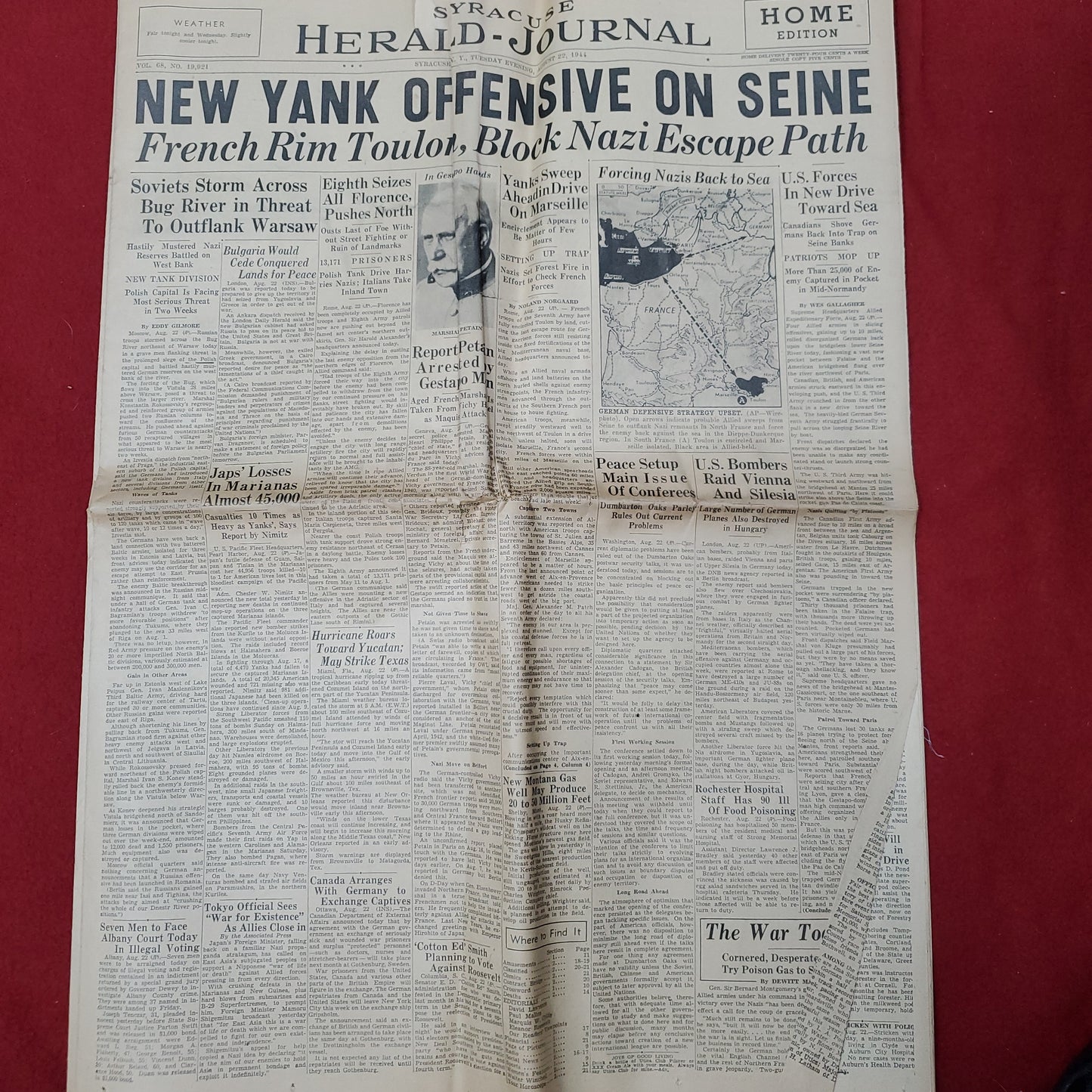 1944 August 22 (22pgs) -- Syracuse Herald-Leader (MagBx)