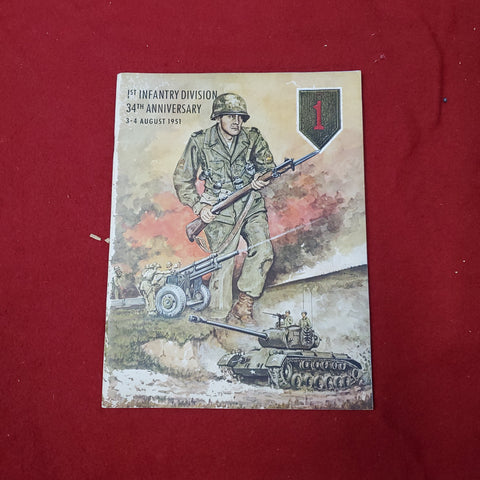 1951 August 3-4 -- 1st Infantry Division 34th Anniversary (MagBx)