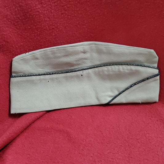 Vintage Men's Army Khaki Gold/Blue Military Garrison Cap (BB04-18a18)