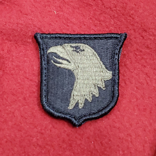 US Army 101st Airborne Division Subdued Velcro Patch Unit Insignia (WSB10-x04c)