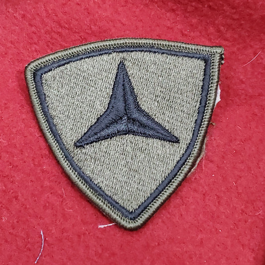 USMC 3rd Marine Division Subdued Sew on Patch Unit Insignia (WSB10-x04e)