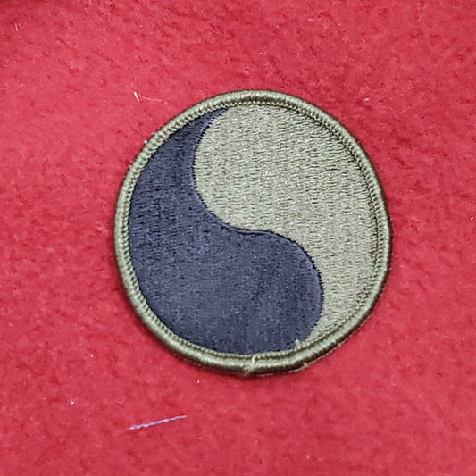 US Army 29th Infantry Division Subdued Sew on Patch Unit Insignia BDU Woodland (WSB10-x04f)