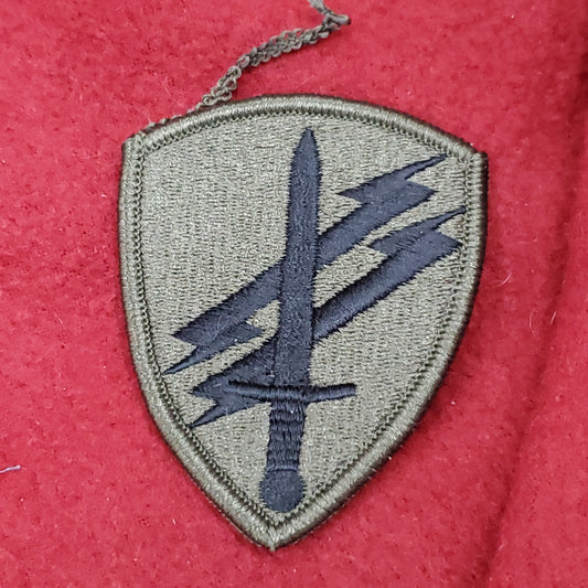 US Army Civil Affairs & Psyc Oper Cmnd Subdued Sew on Patch Unit Insignia (WSB10-x04h)