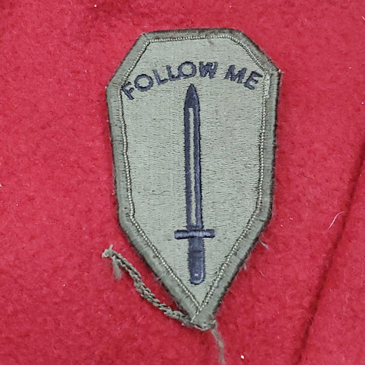 US Army Infantry School Subdued Sew on Patch Unit Insignia (WSB10-x04j)