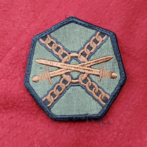 US Army Installation Management Subdued Sew on Patch Unit Insignia (x04p)