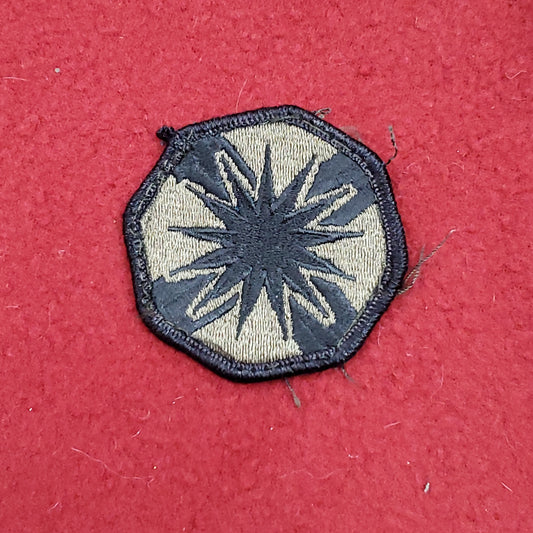 US Army 13th Support Command Subdued Sew on Patch Unit Insignia (WSB10-x04z)
