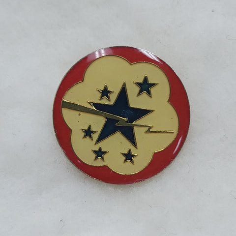 Vintage US Army Western Pacific Crest Enamel Pin (N6)