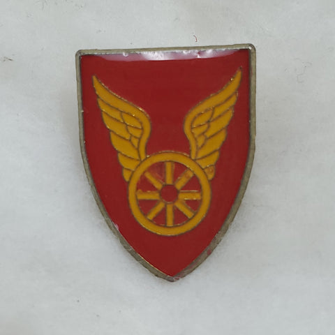 124th Army Transportation Brigade Crest Enamel Pin (V6)