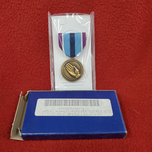 US Military Humanitarian Service Medal Army (dc06)