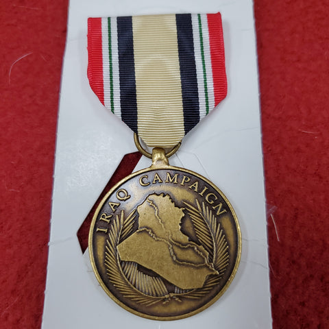 Vintage US Military Iraq Campaign Medal Army (da31)