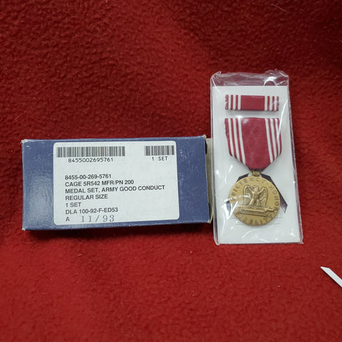 Vintage US Military Merit Medal Ribbon Set Army (dc10)
