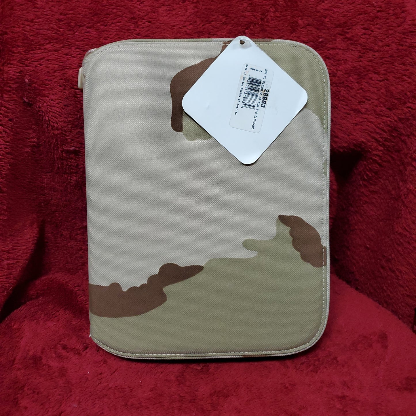 Vintage Tech Crash & Gov't SAFE DCU Zipper Covered Binder Calendar Notes Contacts (DCL da6-7)