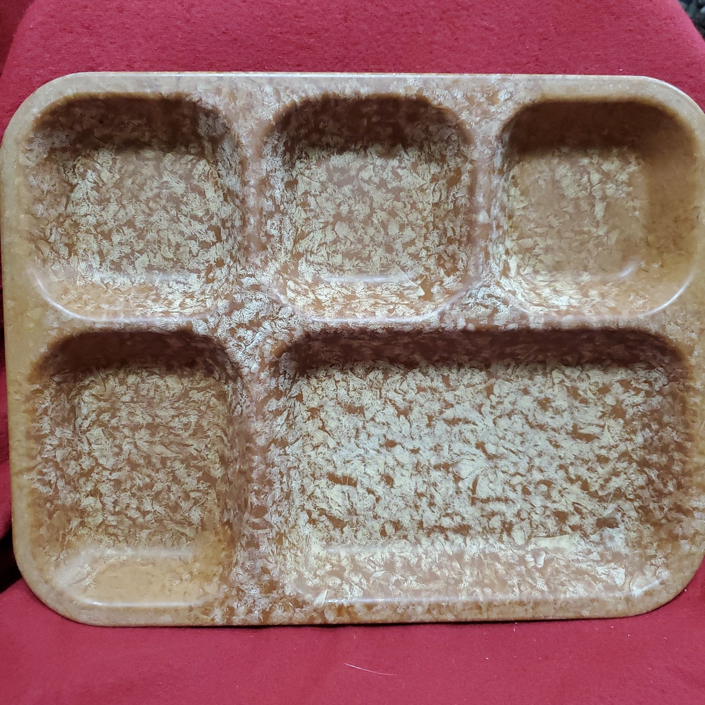 VINTAGE 1952 US Army Mess Hall Melamine Melmac Tray (12s (ab11-6)