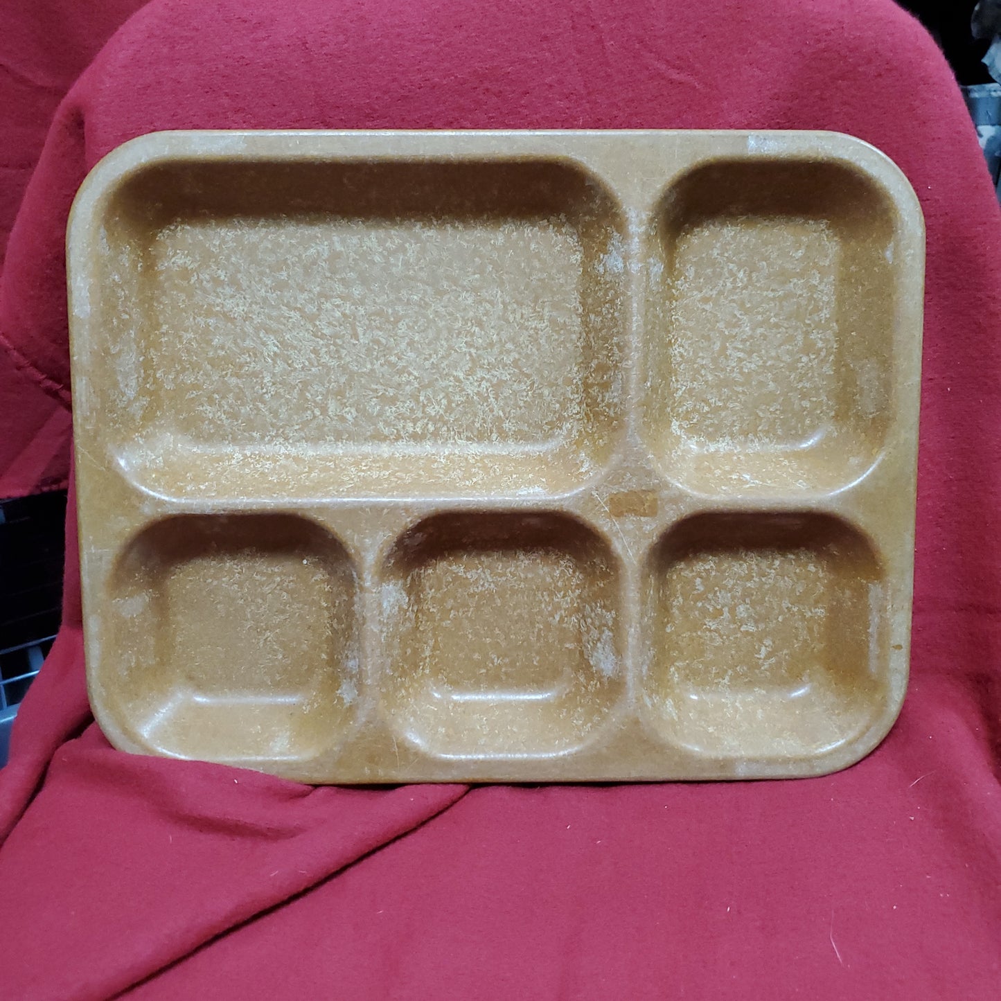 VINTAGE 1966 Halsey US Army Mess Hall Melamine Melmac Tray (12s (ab11-22)