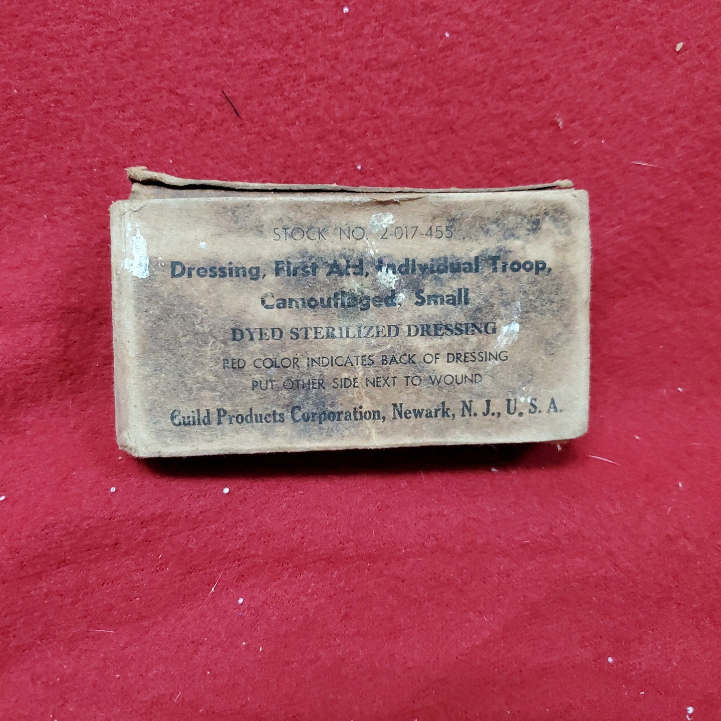 US Army Guild Products Small First Aid Field Dressing Wound Camouflage (14s (ab05-8)