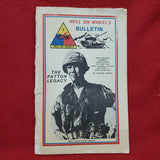 Vintage "Hell on Wheels 2nd Armored Division" Bulletin - 1987 No. 2 (14s-MAY150)
