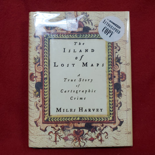 Vintage "The Island of Lost Maps" by Miles Harvey - 2000 (Sept)