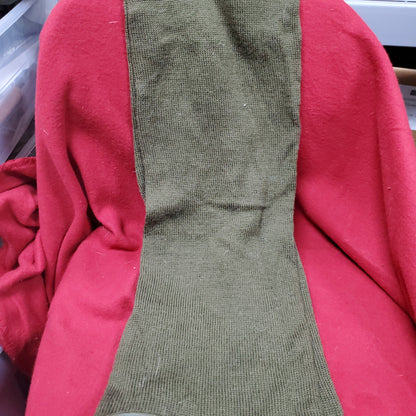 Used 1980s Wool Scarf Neckwear Men's 208 Green Class 1 (hc06)