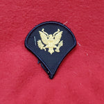 SET of US Army Dress Blue Uniform Specialist E-4 Rank Male Gold/Blue (dbse4)