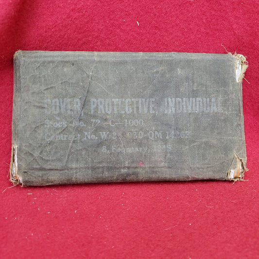 VINTAGE 1945 Individual Protective Cover 72-C-1000 (25s)