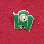VINTAGE Washington State Flag "THE SEAL OF THE STATE OF WASHINGTON" Hat Pin Crest DUI Unit (01o82)