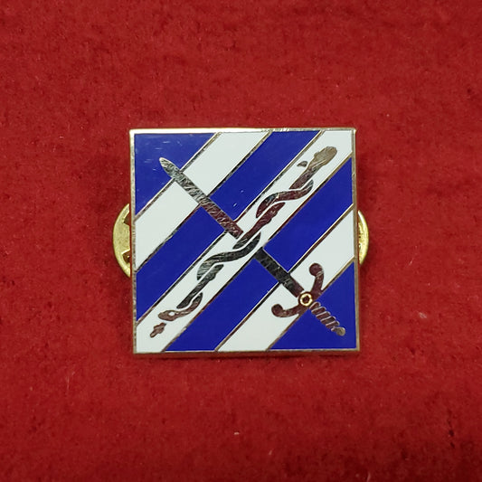 VINTAGE US 203rd Support Command Pin Crest DUI Unit (01o116)