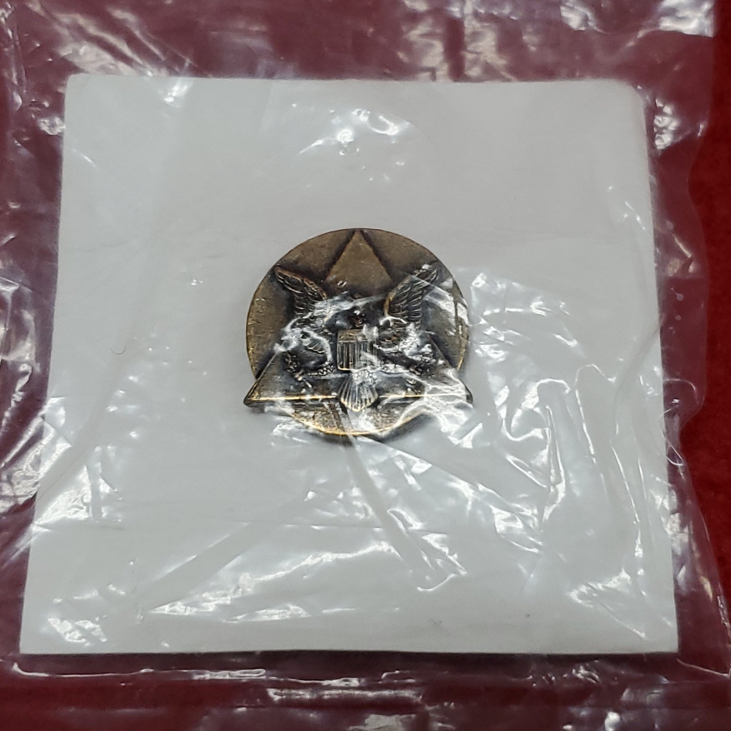 VINTAGE US Commanders Award PUBLIC SERVICE Lapel Bar Pin Crest DUI (01o125)