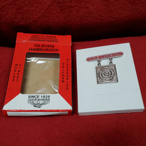 VINTAGE Hilborn Hamburger RIFLE EXPERT MARKSMAN Badge (01o150)