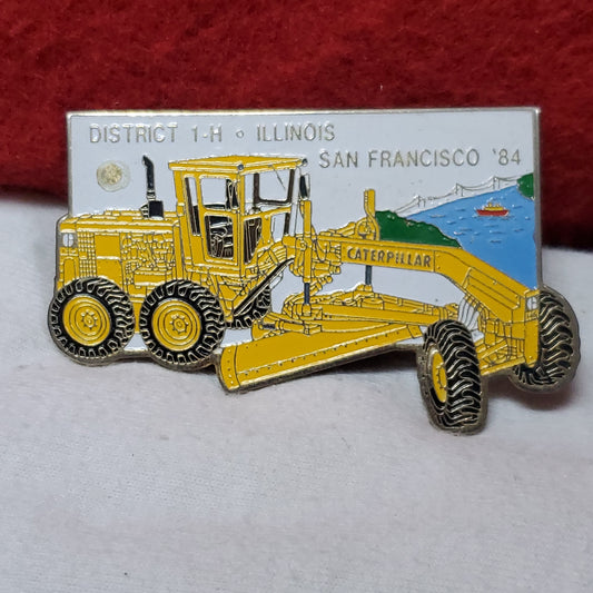 VINTAGE 1984 SAN FRANCISCO St. Louis Illinois Lions Club International DISTRICT 1-H I-H Pin (06o22)