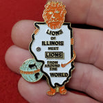 VINTAGE 1990 St Louis Illinois Lions Club International Convention Pin (06o30)