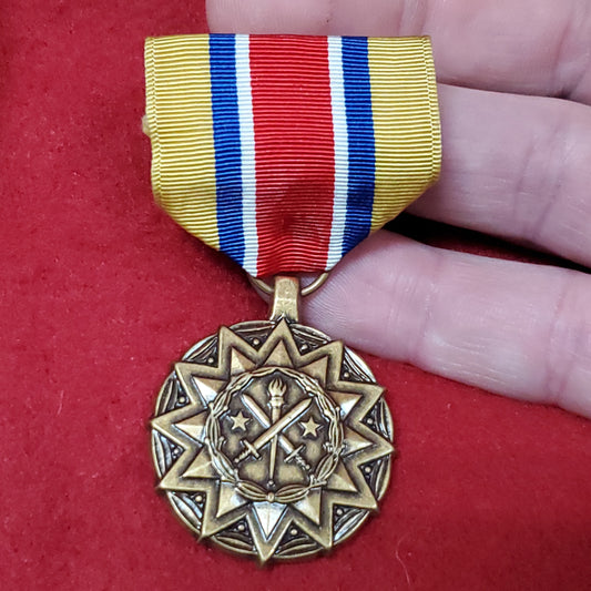 VINTAGE Graco US Army National Guard ACHIEVEMENT Medal Heroic Meritorious (06o55)